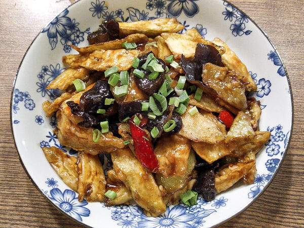 Цзао Ван - Жареный баклажан