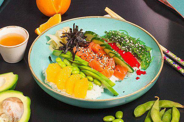 Луиджи - Поке с лососем