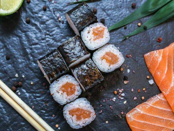 Катана - Маки Лосось