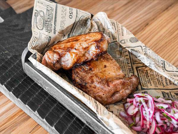 Мястория - Шашлык корейка свиная б/к ( фермерское мясо)