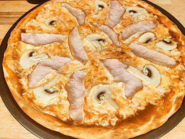 Батя жарит - Ветчина и грибы