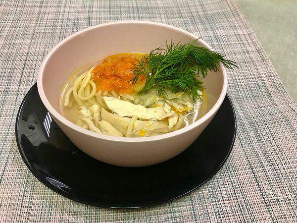 Кулинария Хорошая - Суп куриный с лапшой