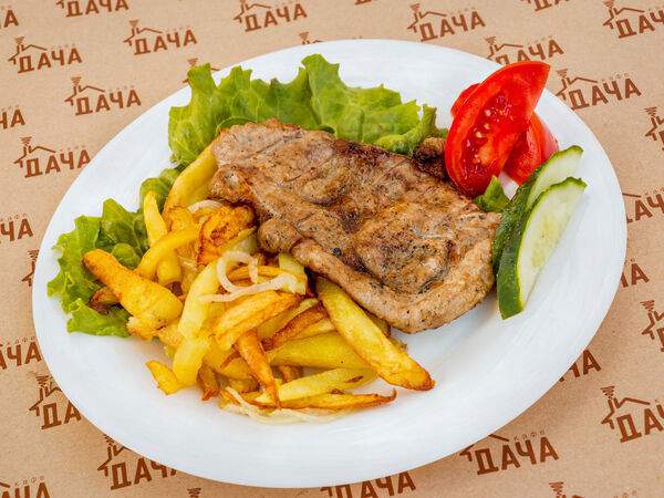Дача - Стейк с картофелем