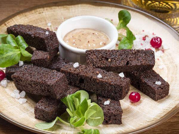 Вехотка - Гренки из бородинского хлеба