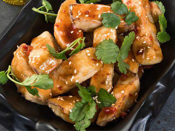 Love суши - Баклажаны в кисло-сладком соусе