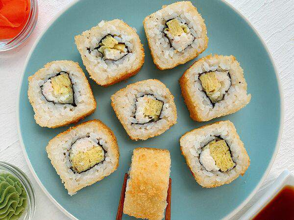 Пицца Сан - Ролл сурими темпура