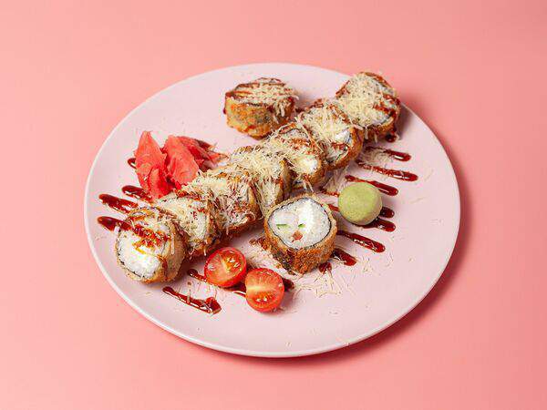 Sushibamz & Pizza - Ролл Цезарь с курицей темпура