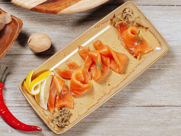 Грузинское кафе Ван Гоги - Семга по-батумски