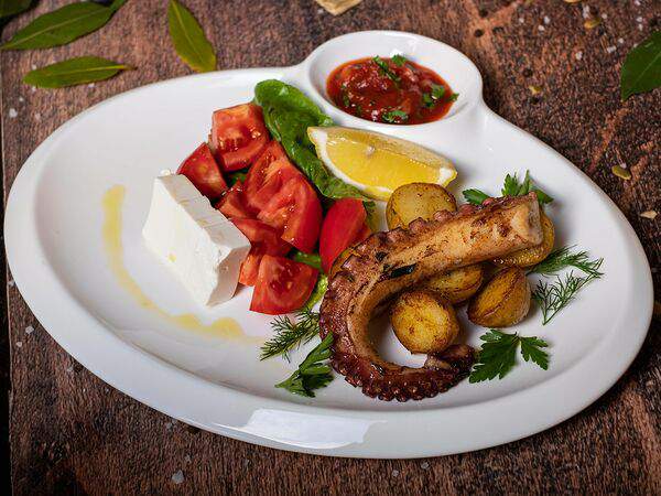 Philosophia Life - Марокканский осьминог с картофелем бэби