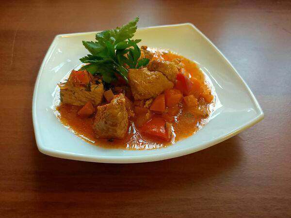 Мельница - Свинина в кисло-сладком соусе