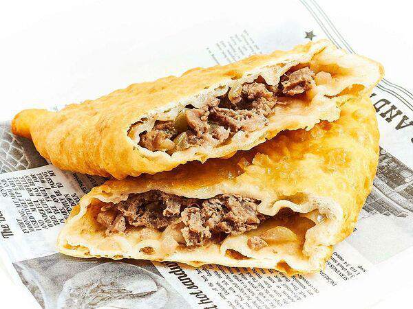 Унга - Хушур с мясом