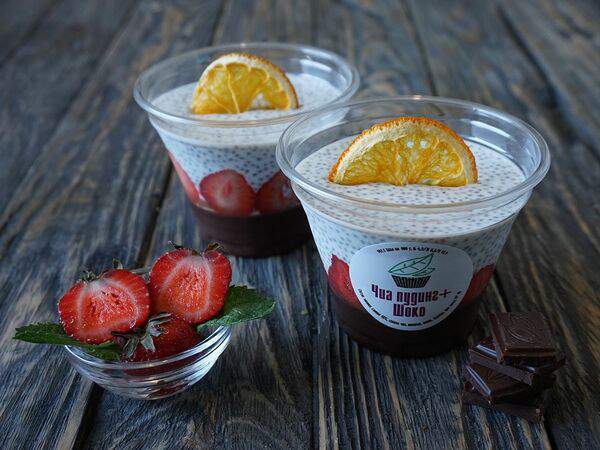 Бар здоровых привычек - Чиа-пудинг с шоколадом