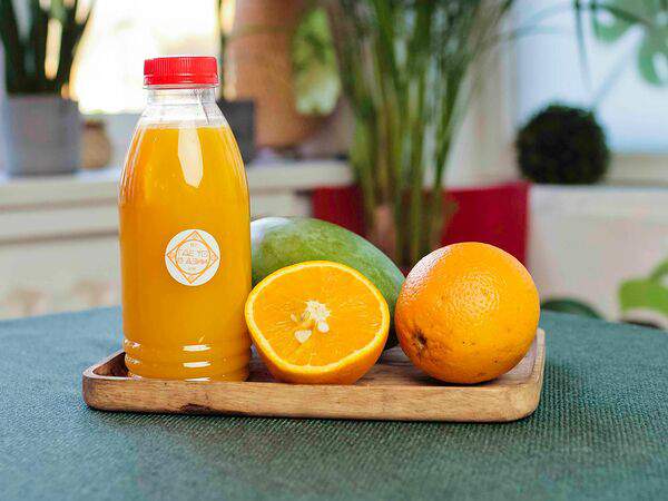 Где-то в Азии - Домашний лимонад манго-апельсин