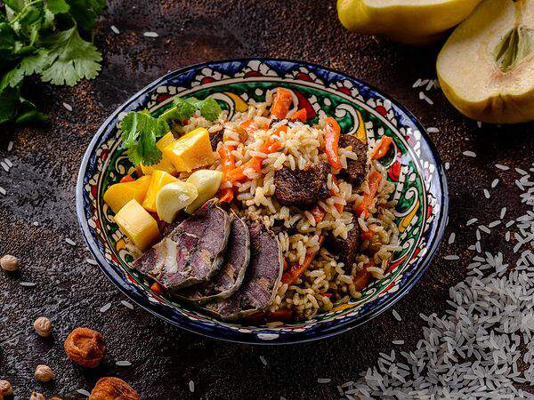 Центр плова - Плов чайханский с бараниной