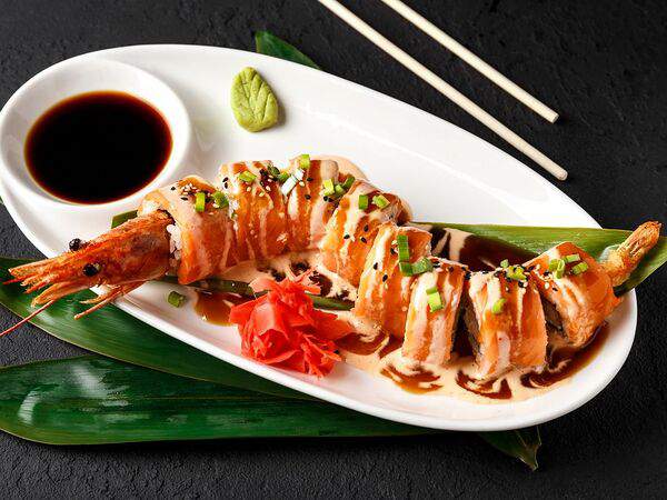 Паста-Паста - Драгон салмон ролл