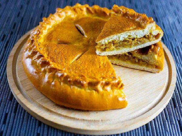 Домашняя пекарня - Пирог с капустой