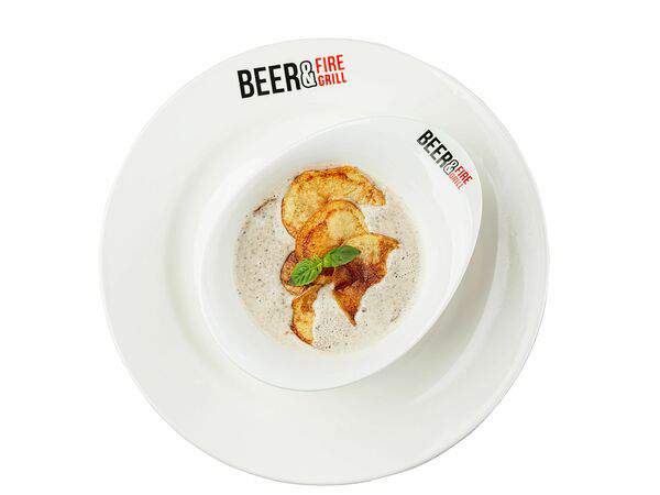 Beer & Fire Grill - Крем-суп грибной