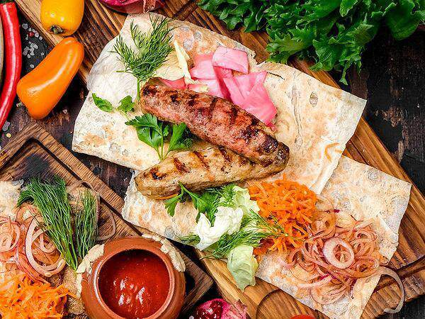 Бакладжан - Люля-кебаб