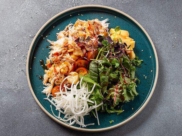 Goya - С дальневосточным крабом, морепродуктами и томатами