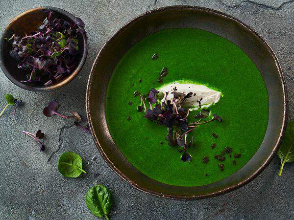 Eshak - Крем суп из шпината