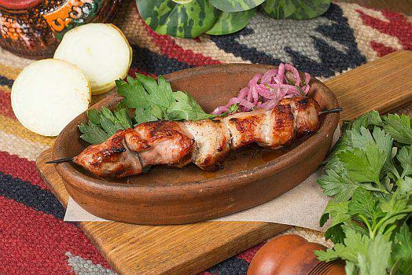 Мушмула - Шашлычок из свинины lite