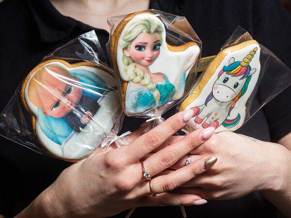 Акварель - Пряник имбирный