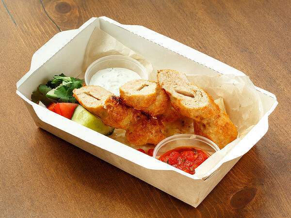 Идеальное сочетание - Кебаб из курицы и свинины