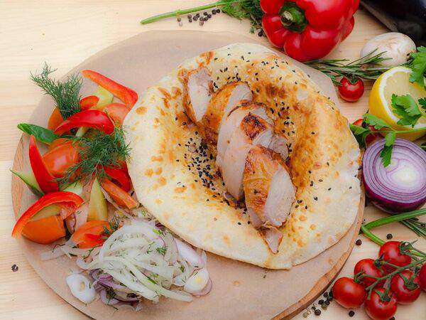 Зур Кафе - Шашлык из курицы