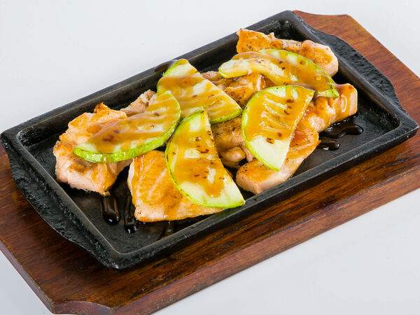 Тако - Лосось с цукини терияки