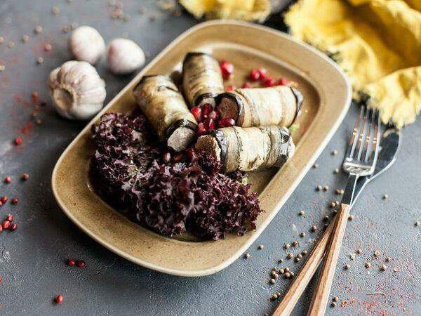 Батони - Баклажаны с ореховой начинкой