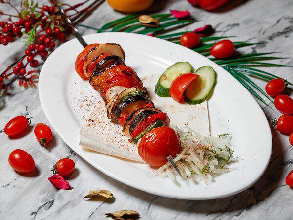 В Шатрах - Шашлык из овощей