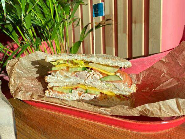 Family kitchen - Сэндвич с курочкой