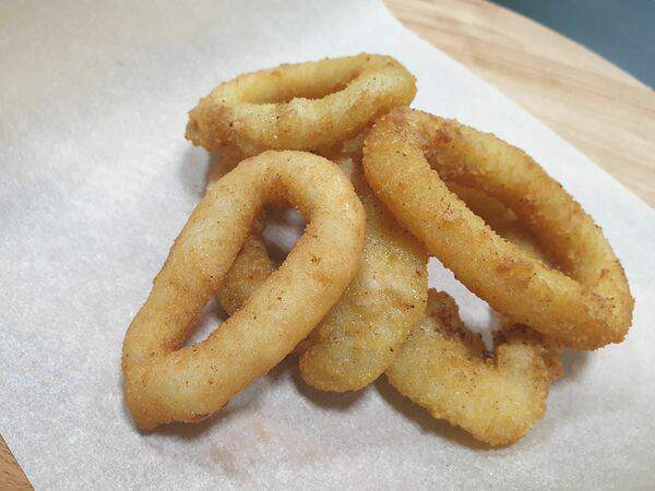 Кунжут - Кольца кальмара в панировке