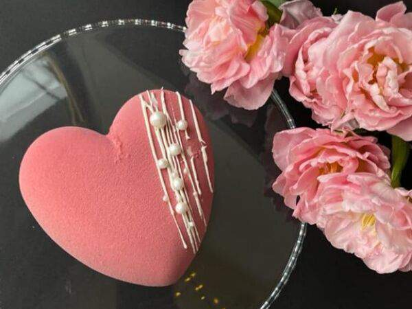 Кекс - Торт муссовый Сердце