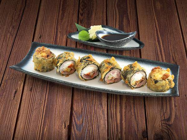 Тук-тук панда - Тёплый ролл без риса с тунцом