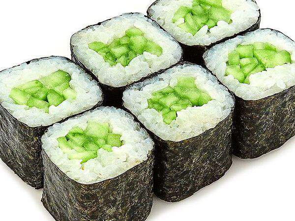 Самые Японские Суши - Ролл с огурцом
