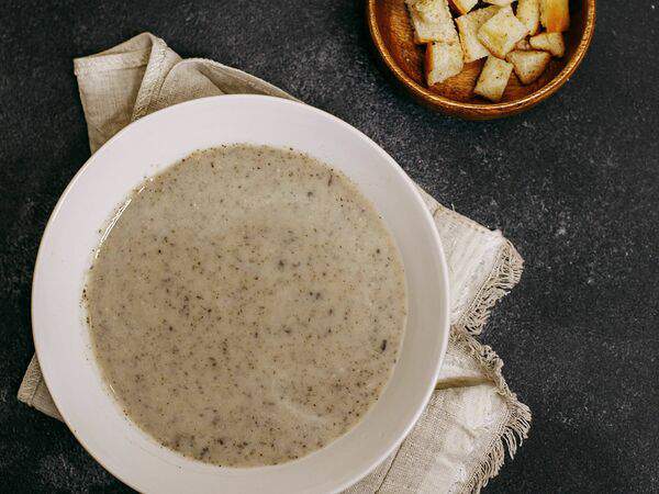 Кормим по-братски - Крем-суп грибной