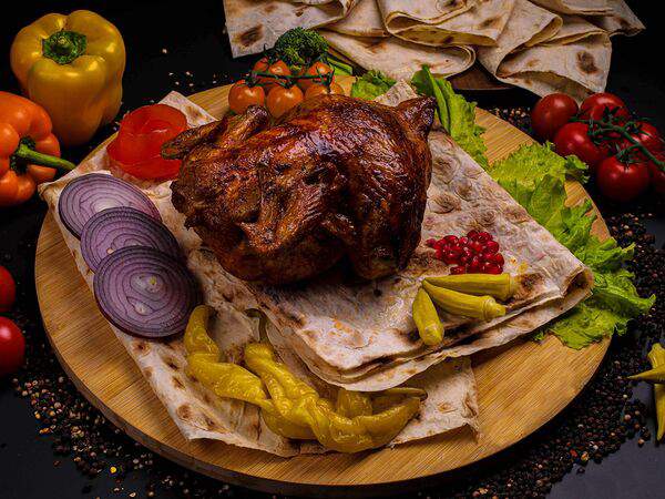 Шашлычная Марусино - Цыплёнок на мангале