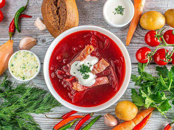 Ресторан Емеля - Казачий борщ