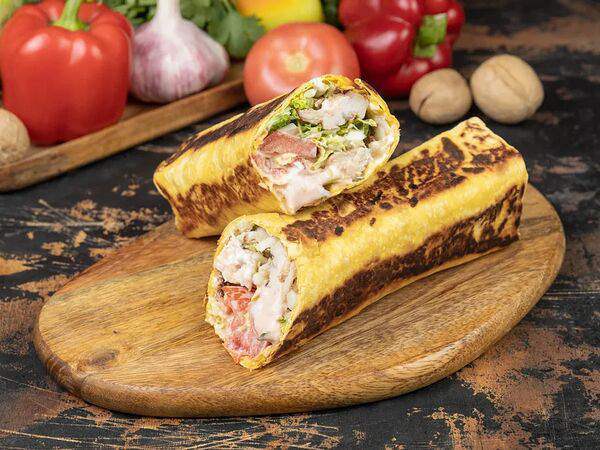 Мастер шаурма на углях - Сырная