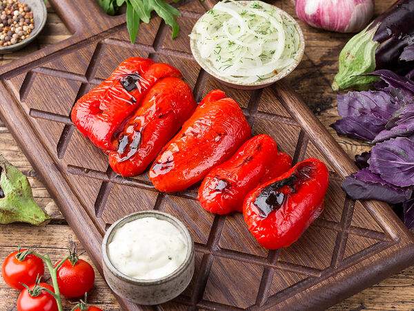 Гурман - Перец болгарский на углях