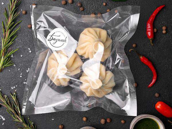 Базилик - Хинкали с мясом