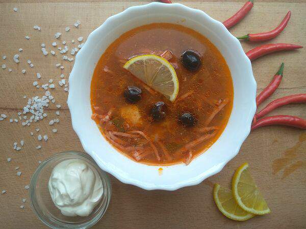 Столовая на Екатерининской - Солянка