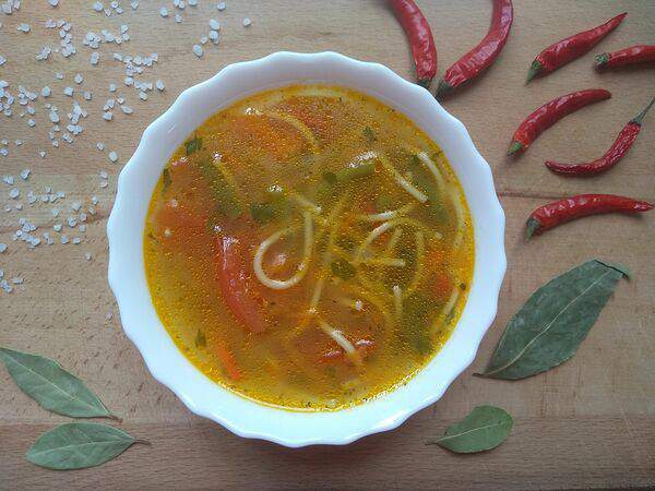 Столовая на Екатерининской - Суп-лапша с овощами