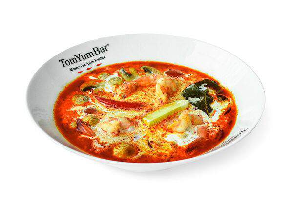Tomyumbar - Том Ям с тигровыми креветками
