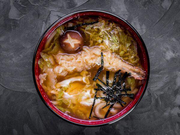 Цветение Сакуры - Суп Набэяки удон