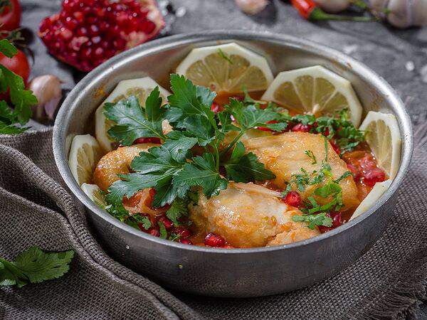 Новорижская застава - Осетрина жареная на сковороде