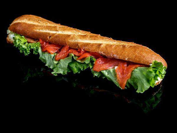 WokPho - Зерновой круассан с семгой