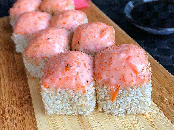 Хмельная территория - Запеченный ролл с креветкой