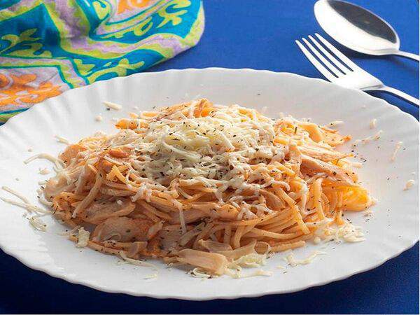 Плюс Пара - Паста с курицей и шампиньонами